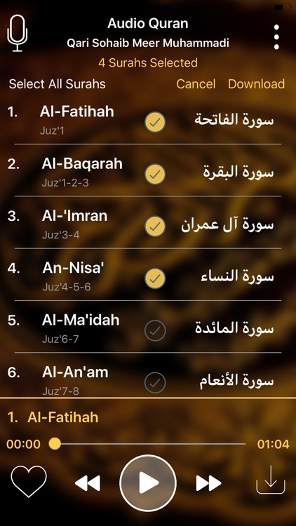 Audio Quran screenshot-3