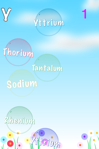 Periodic Table Bubble Pop - náhled