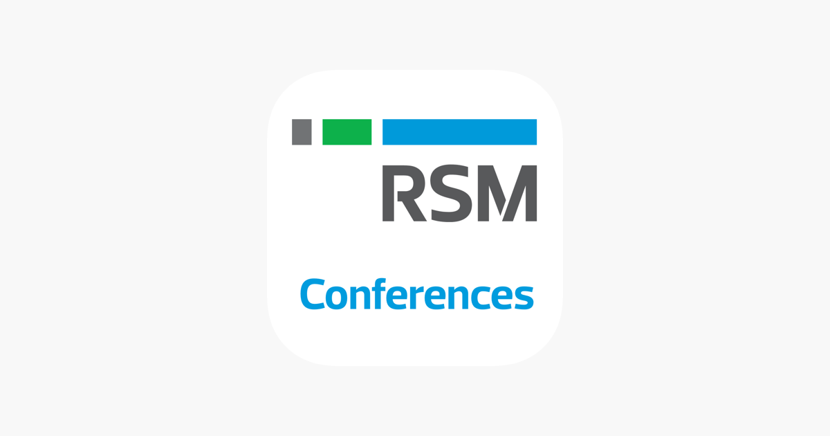 ‎App Store에서 제공하는 RSM Conferences