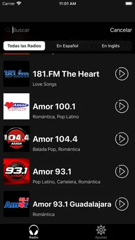 Game screenshot Música Romántica Radio Baladas apk