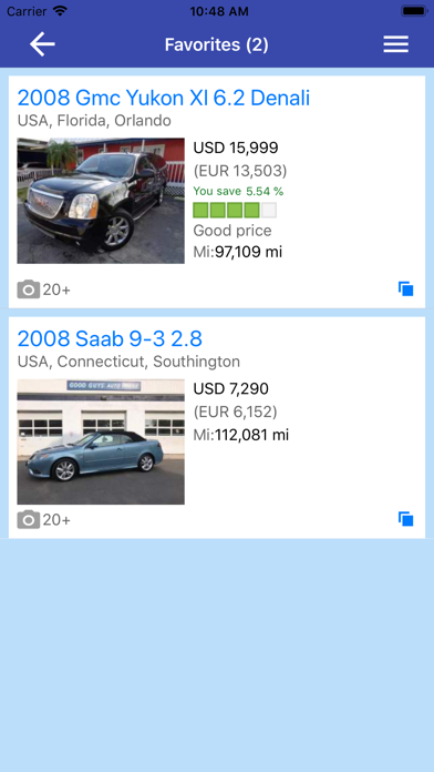 OOYYO Car search screenshot 4