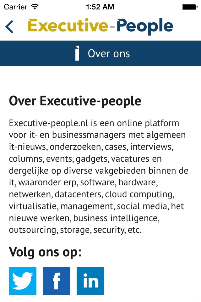 Executive-People screenshot 2