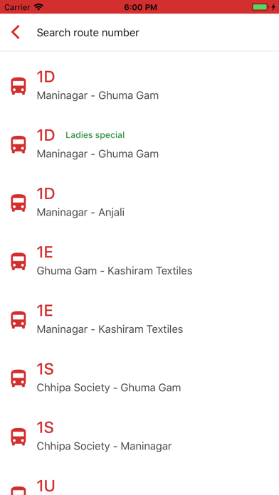 Ahmedabad BRTS-AMTS screenshot 2