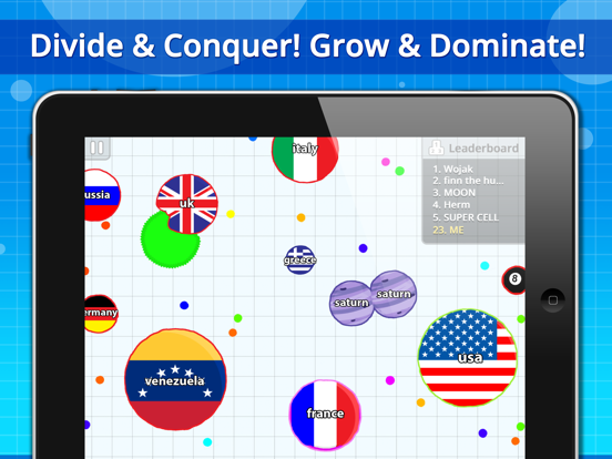 Agar.io для iPad
