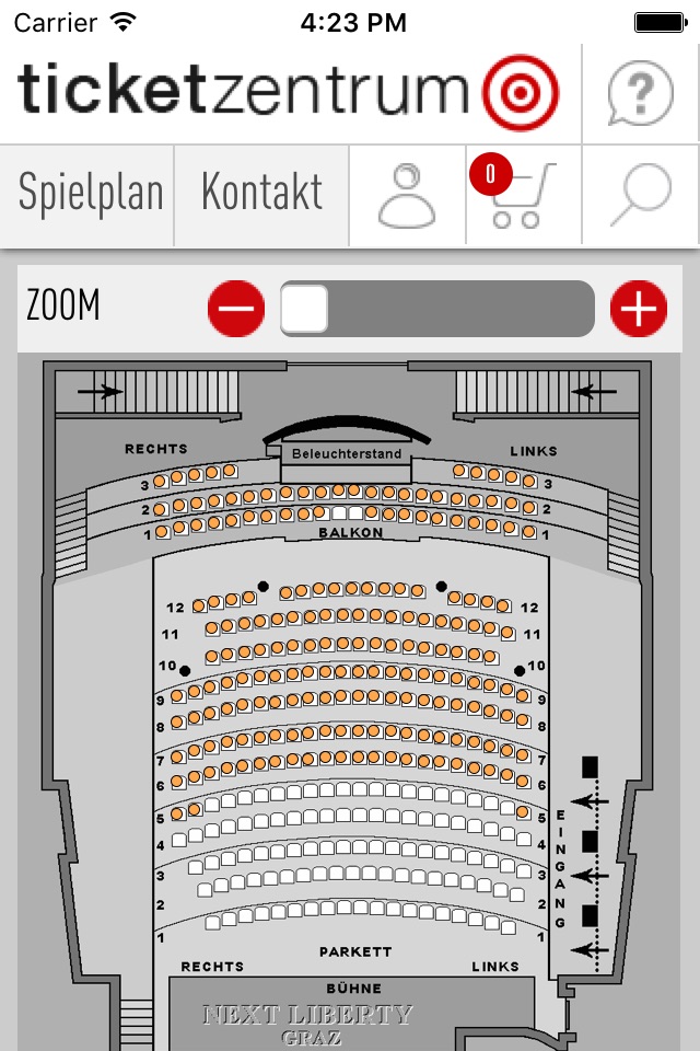 ticketzentrum.at screenshot 2