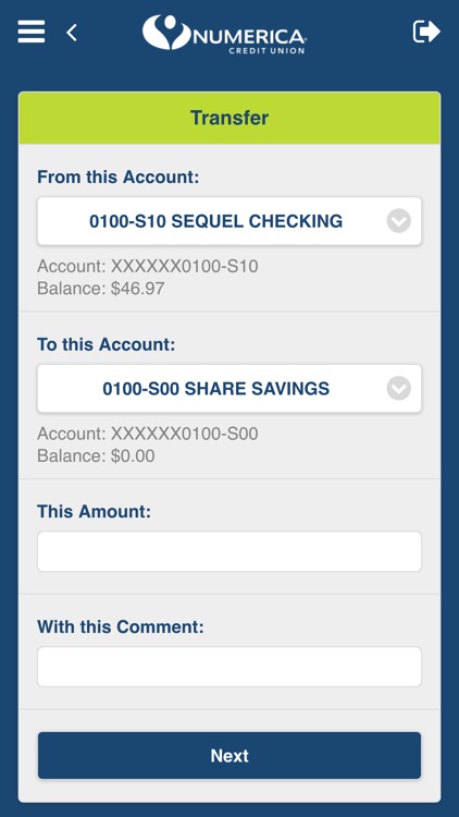 Numerica Mobile Banking by Numerica Credit Union