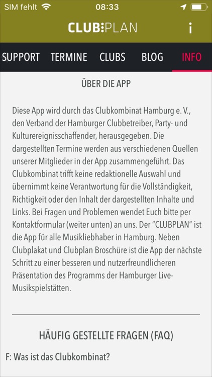 Clubplan - Musik in Hamburg screenshot-3