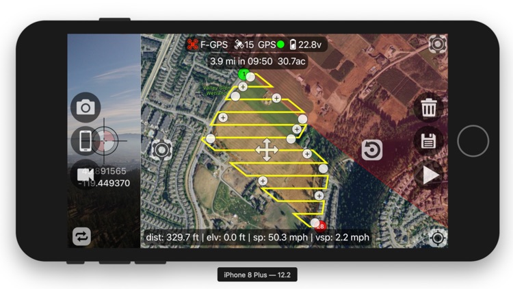 Flight Plan for DJI Drones