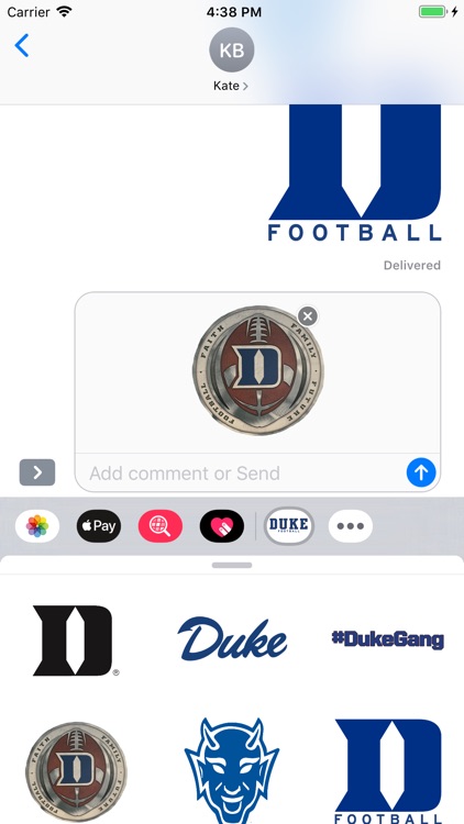 Duke Stickers