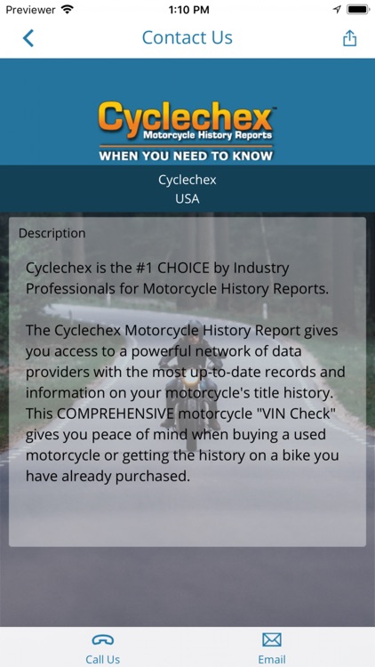 Cyclechex Motorcycle Report