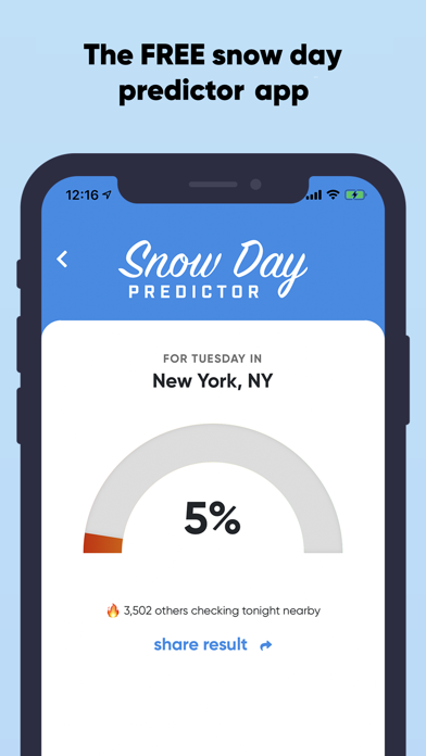 Snow Day Predictor - SDP screenshot 2