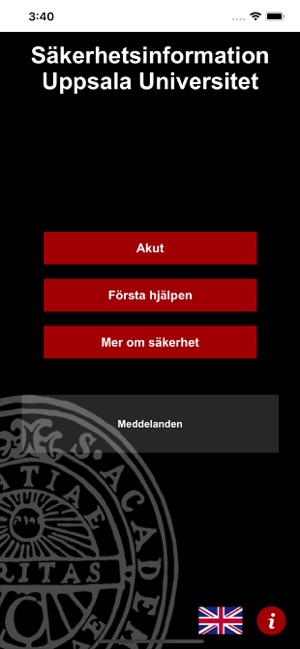 Uppsala Universitet Säkerhet(圖2)-速報App