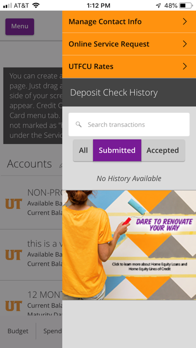 How to cancel & delete UTFCU Mobile Banking from iphone & ipad 3