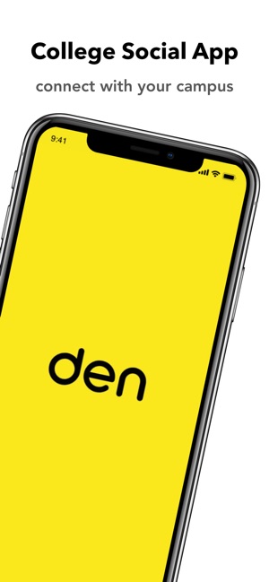 Den | College Social App