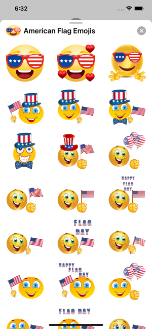 American Flag Emojis(圖2)-速報App