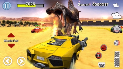Dino Car Battle-Driver Warrior screenshot 3