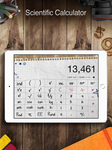 Calculator Pro+ for iPad. - náhled