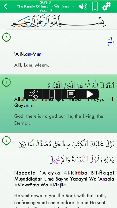Quran Audio mp3 in English screenshot 2
