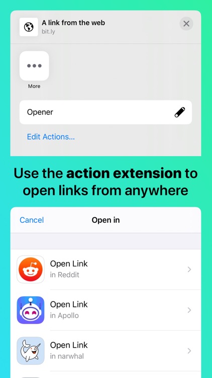 Opener ‒ open links in apps screenshot-1