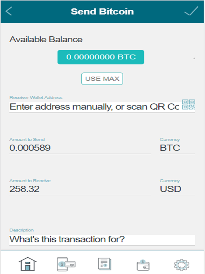 Zloadr – Bitcoin Wallet App