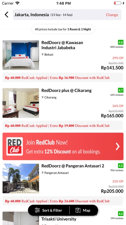 RedDoorz - Hotel Booking App