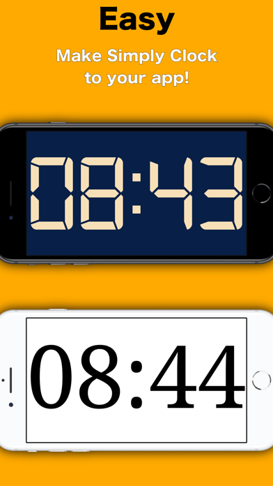 Simply Clock - Digital screenshot 2