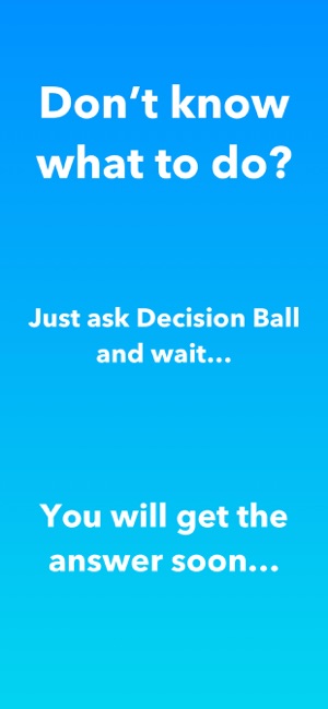 Decision Ball!