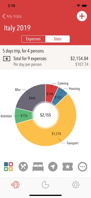 Treeps, my travel expenses(圖3)-速報App