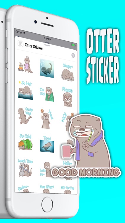 Otter Sticker