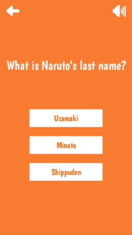 Fan Quiz for Naruto