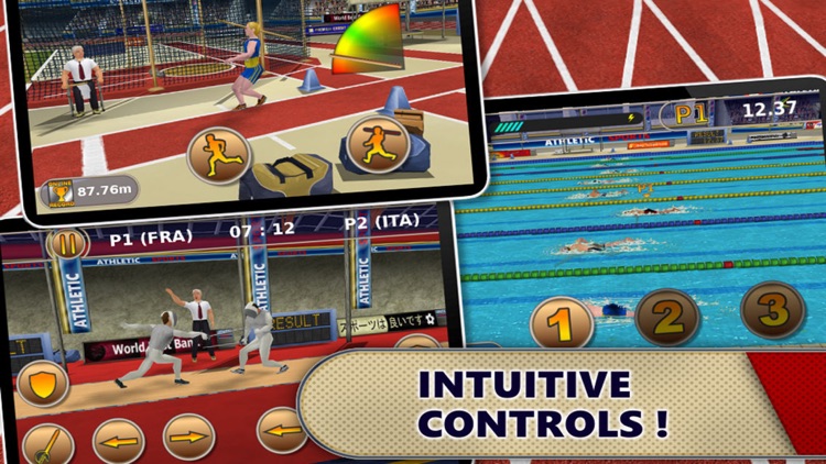 Athletics: Summer Sports HD screenshot-3