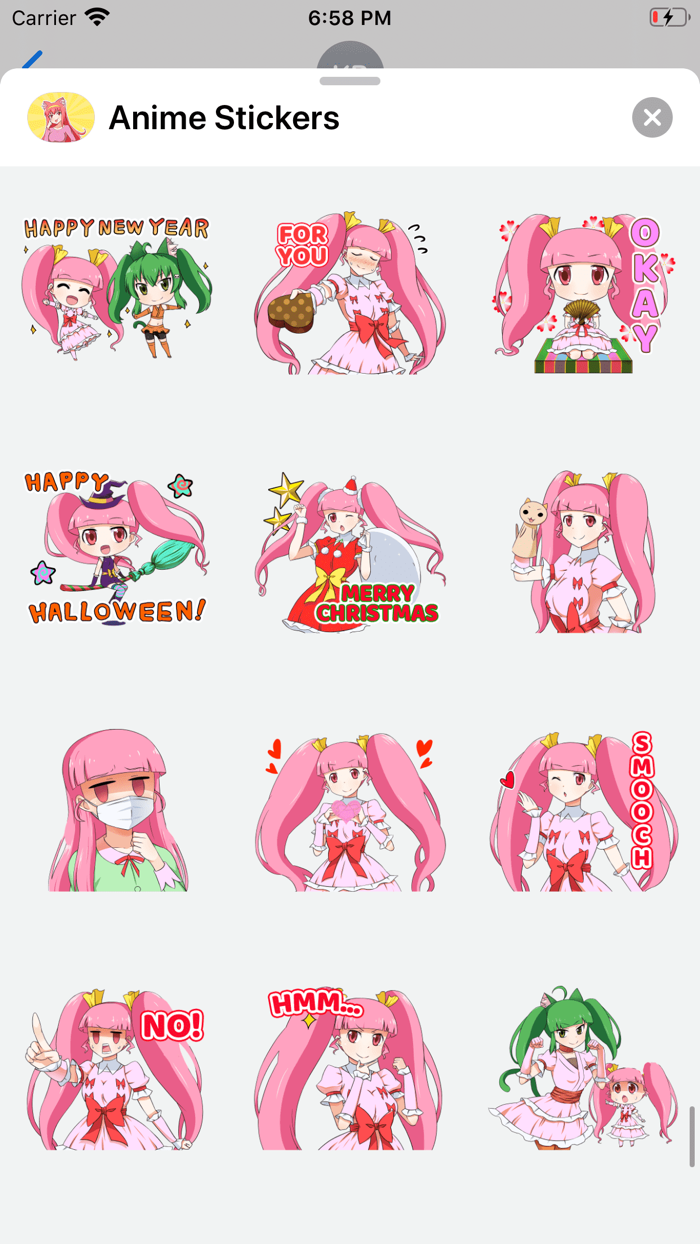 Anime Stickers
