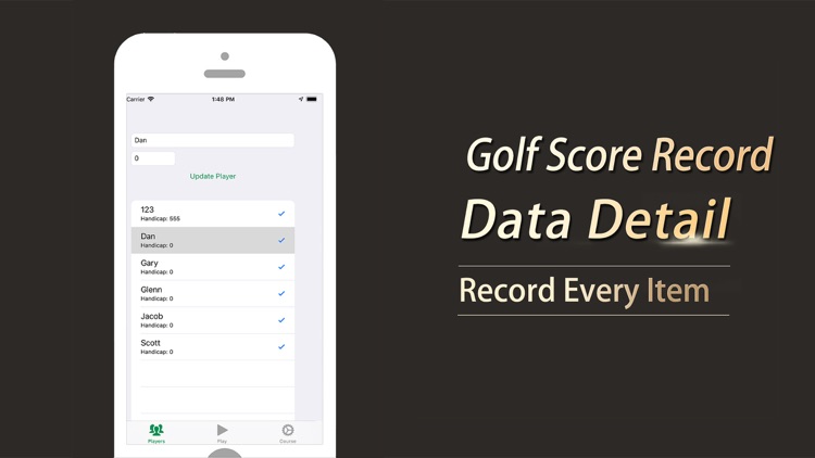 GolfScoreRecord