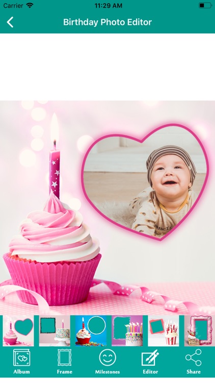 Happy Birthday Frame Maker