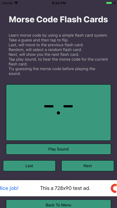 Morse Code Flashcards+Quizzes screenshot 3