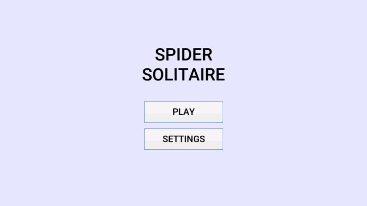 Spider Solitaire : Classic