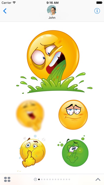 Drunk Emoji for iMessage