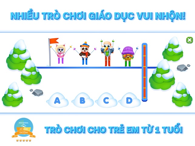 Trò chơi trẻ em: Học ABC