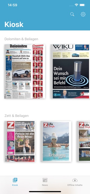 Dolomiten, Zett, Wiku, Schlern(圖1)-速報App