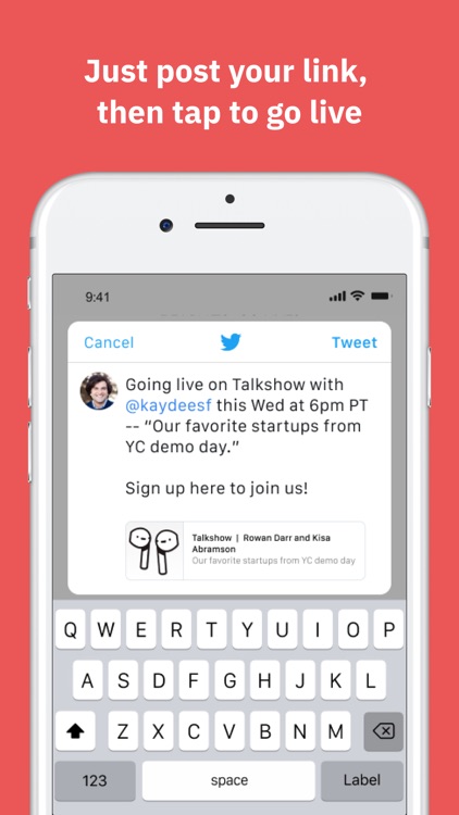 Talkshow: Live audio shows