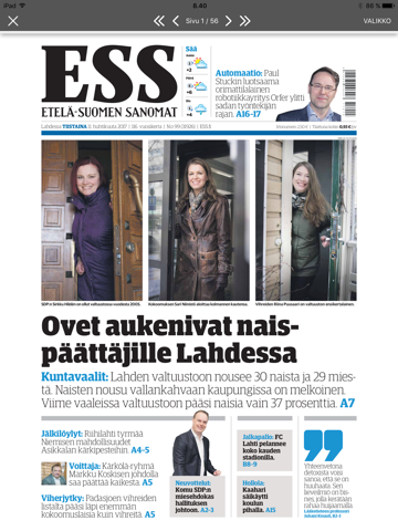 ESS – Etelä-Suomen Sanomat screenshot 2