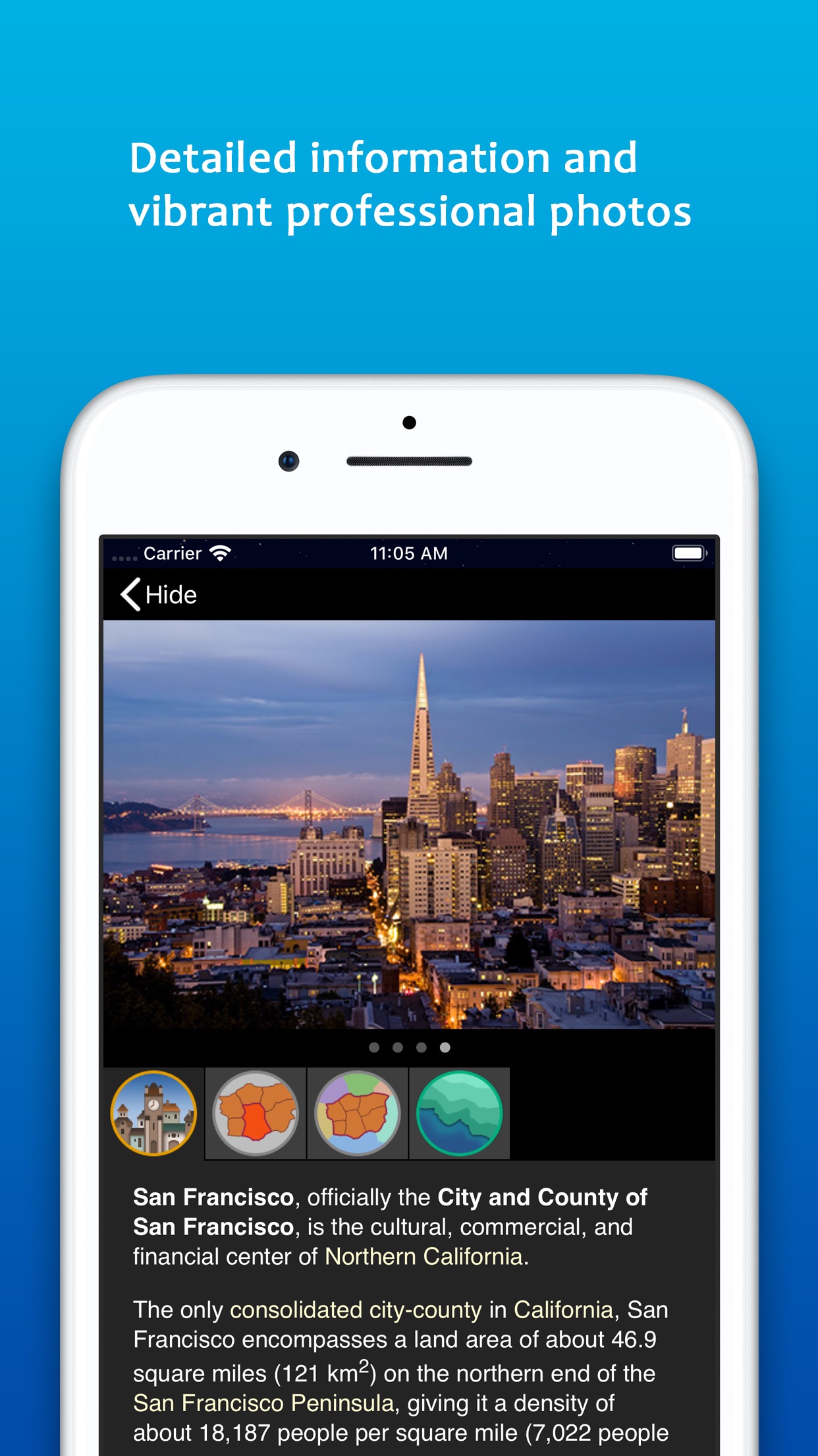 Screenshot do app Earth 3D - World Atlas
