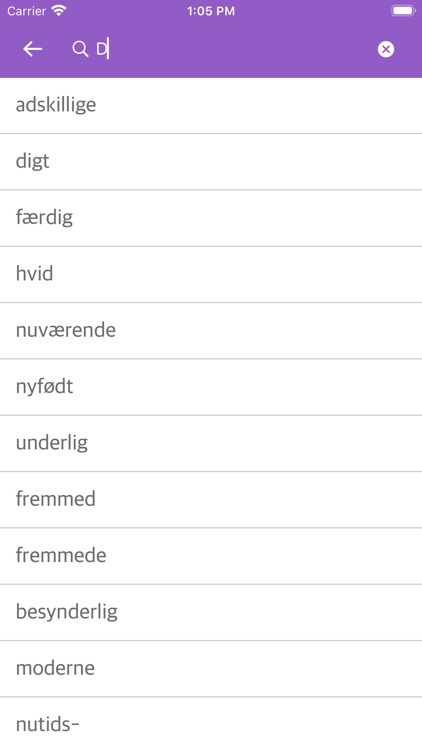 Danish-Portuguese Dictionary screenshot-4