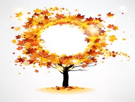 The AutumnSeasonMV is a small sticker, which are show the 30 Autumn Season MV sticker in cartoon