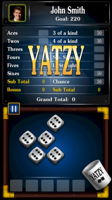 How to cancel & delete Yatzy Dice Game for Buddies from iphone & ipad 1
