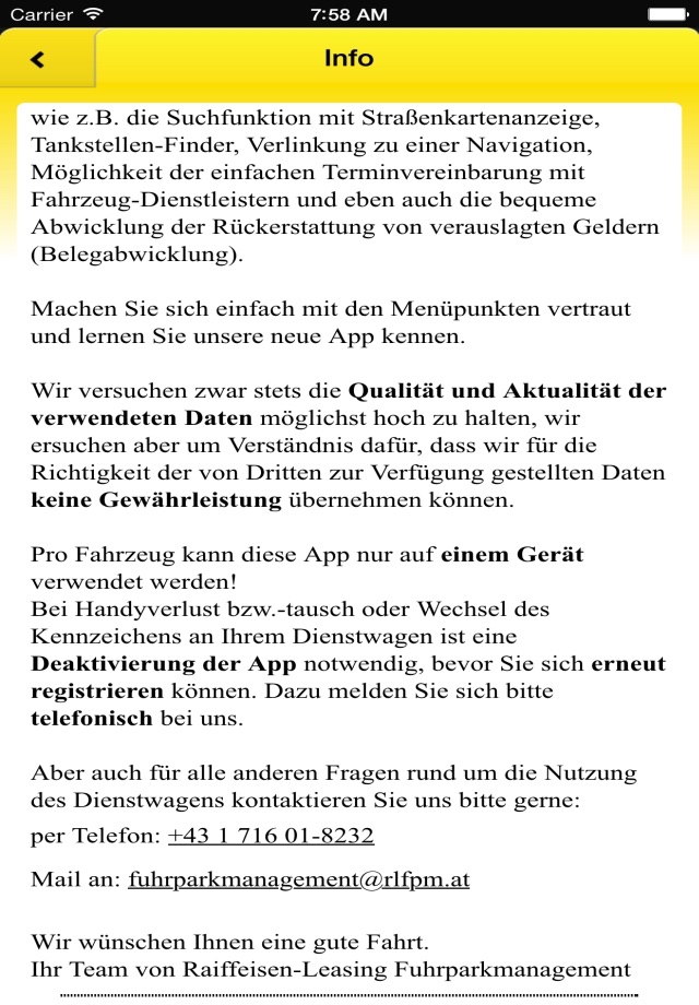 Raiffeisen-Leasing Fuhrpark screenshot 3