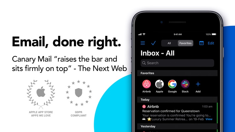 Canary Mail screenshot-0