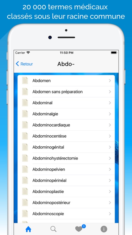 Dictionnaire Médical Français screenshot-0