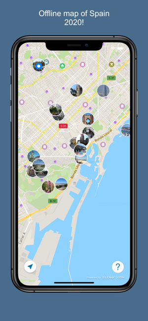 Spain 2020 — offline map(圖1)-速報App