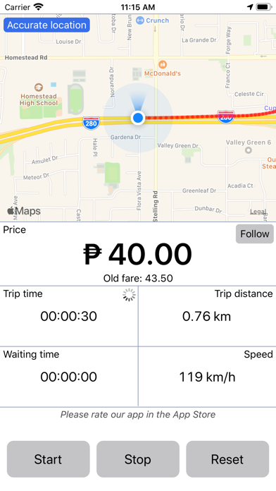 Manila Taxi-meter screenshot 4